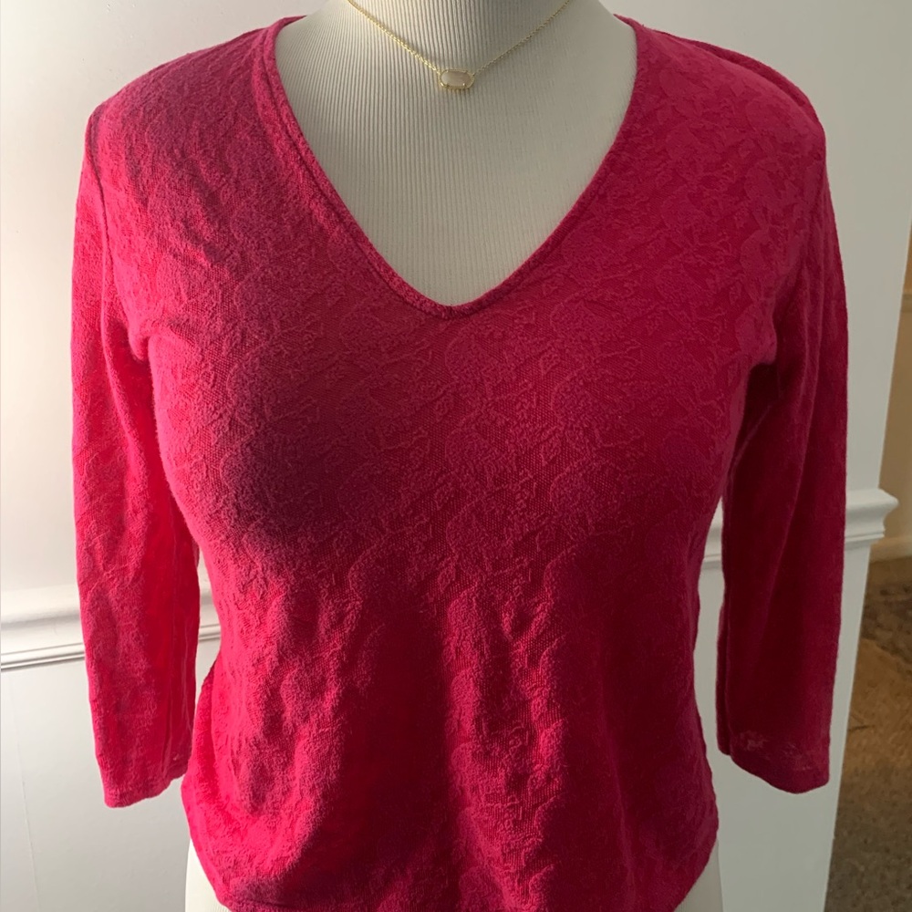Lucky Brand pink sweater Top